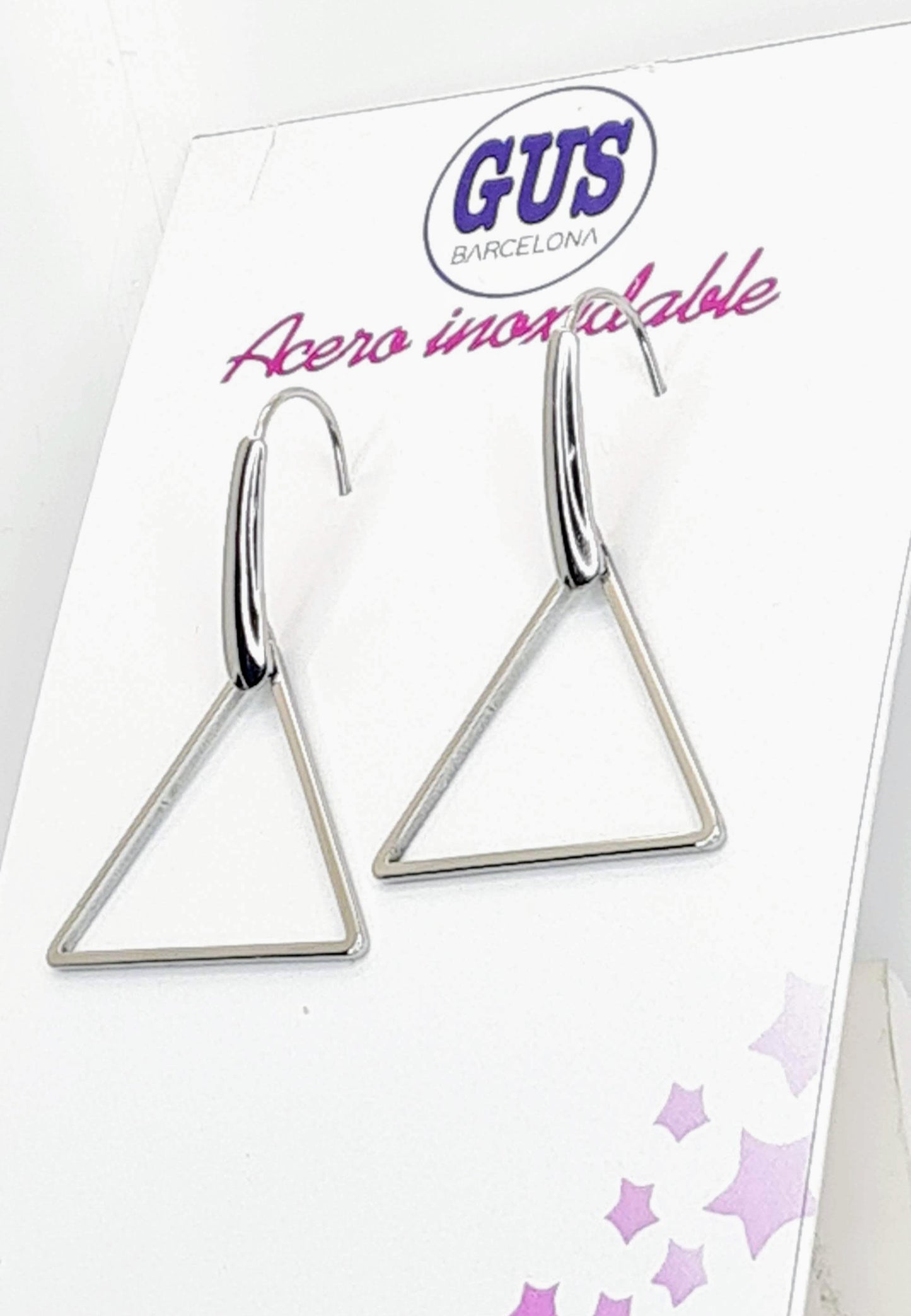 Pendientes Triángulo - compra hoy y recibe mañana en tu casa. Envío Gratis
