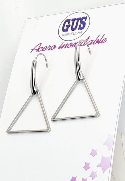 Pendientes Triángulo - compra hoy y recibe mañana en tu casa. Envío Gratis