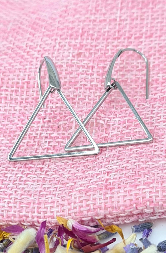 Pendientes Triángulo - compra hoy y recibe mañana en tu casa. Envío Gratis