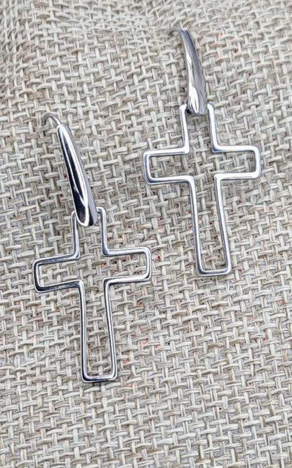 Pendientes Cruz - compra hoy y recibe mañana en tu casa. Envío Gratis