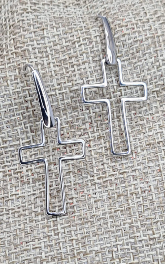 Pendientes Cruz - compra hoy y recibe mañana en tu casa. Envío Gratis