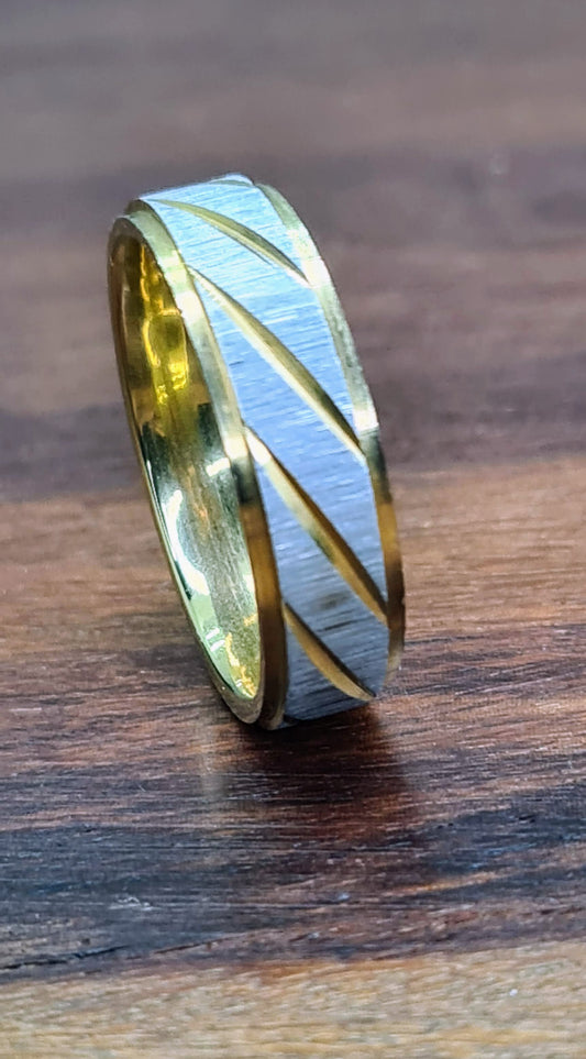 Alianza bicolor 6mm - compra hoy y recibe mañana en tu casa. Envío Gratis
