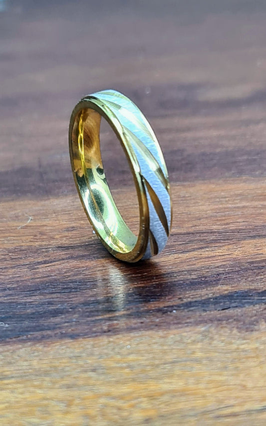 Alianza bicolor 4mm - compra hoy y recibe mañana en tu casa. Envío Gratis