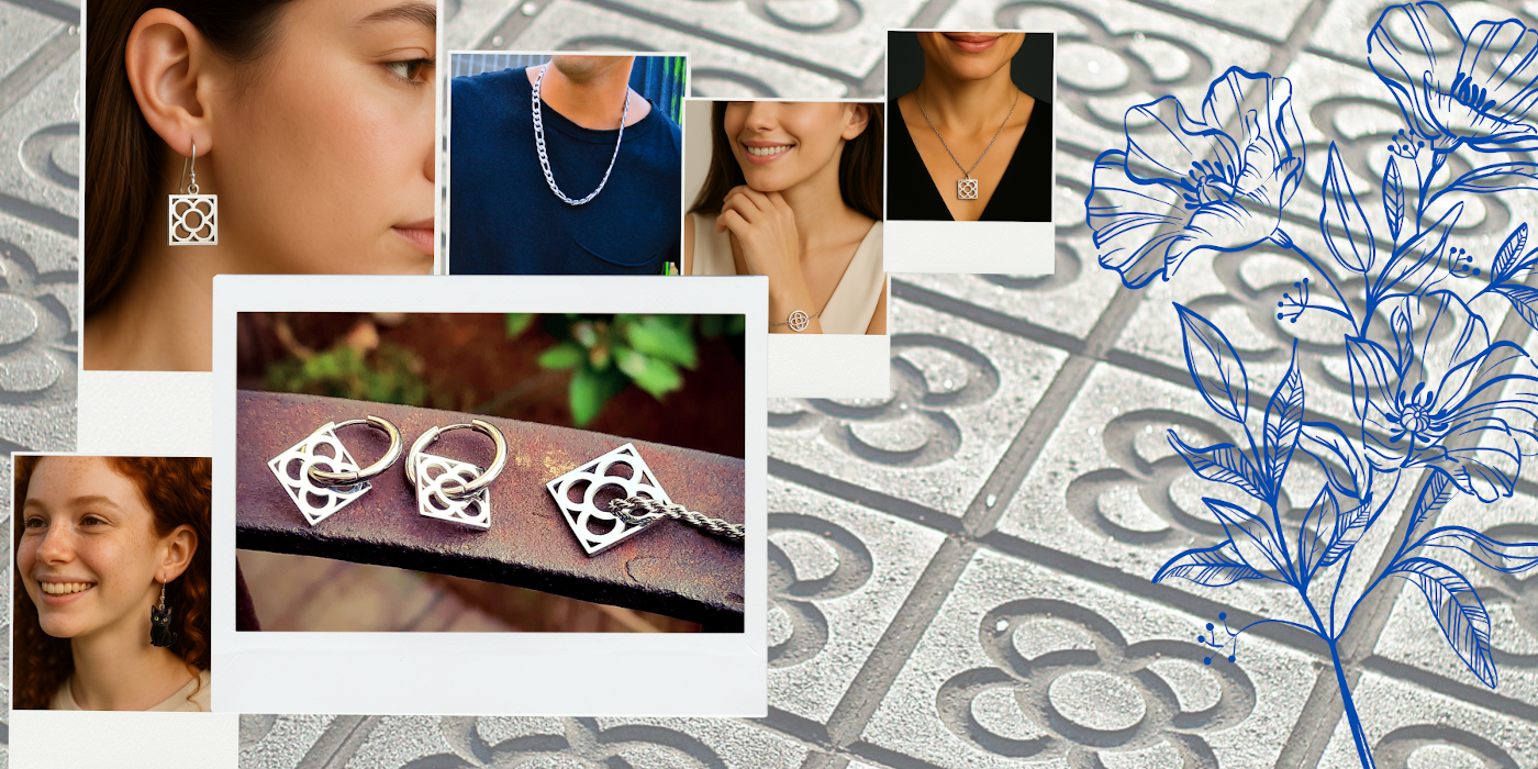 Gus Barcelona, joyería en acero inoxidable, hecho a mano de manera artesanal