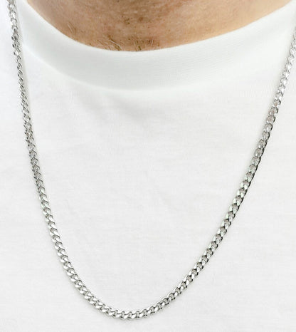Curb chain or Cuban chain, 2 widths