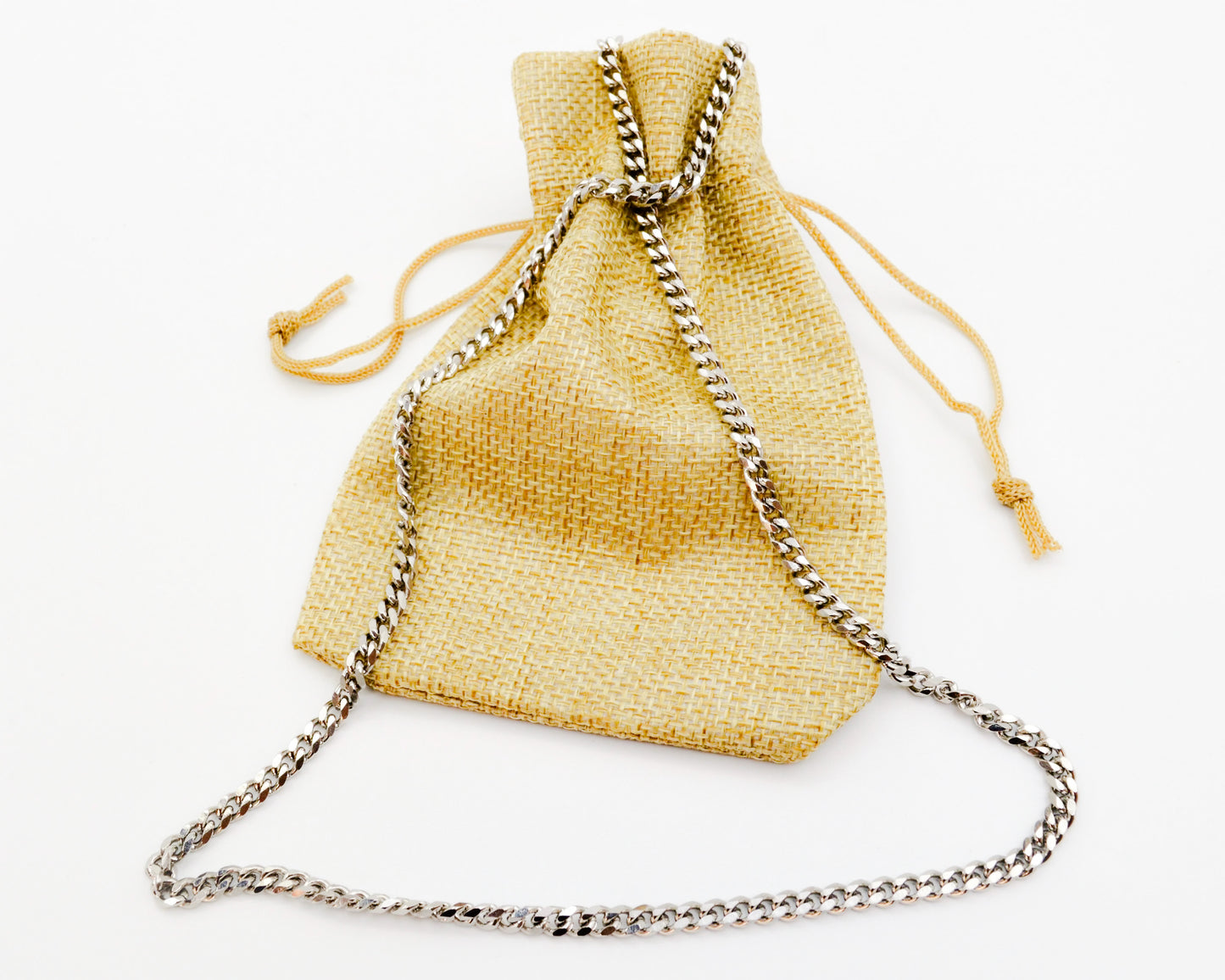 Curb chain or Cuban chain, 2 widths