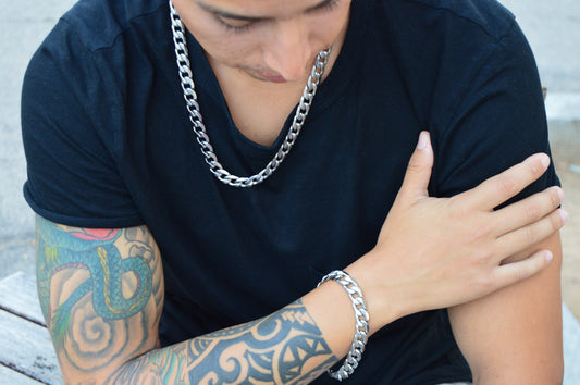 Large link bracelet 12mm 