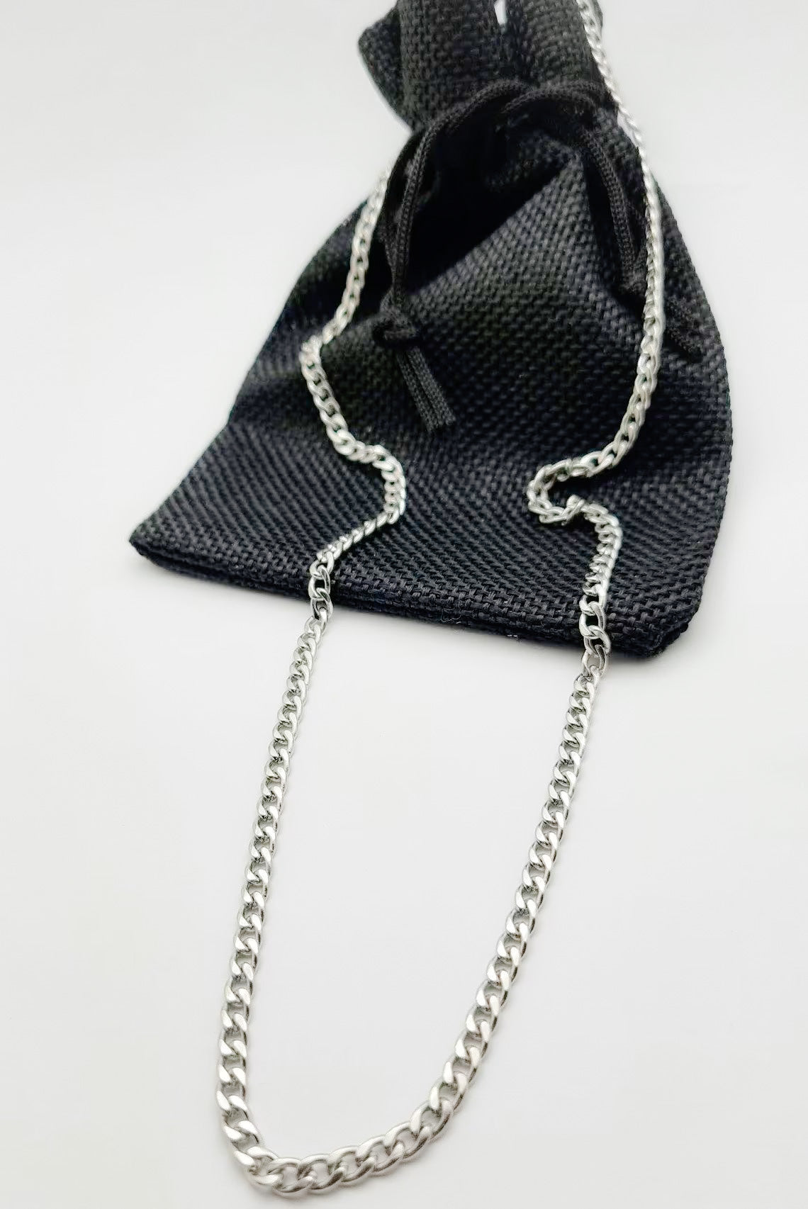 Flat link chain, 3 widths