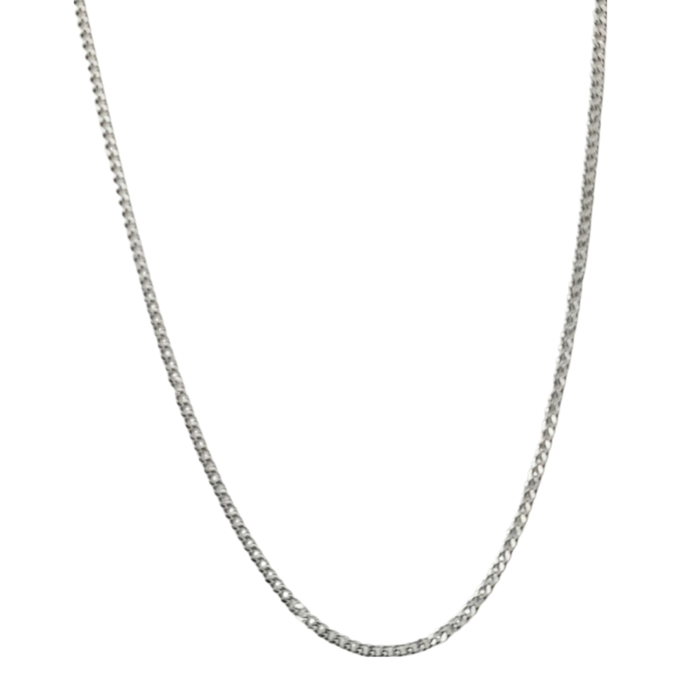 Flat link chain, 3 widths