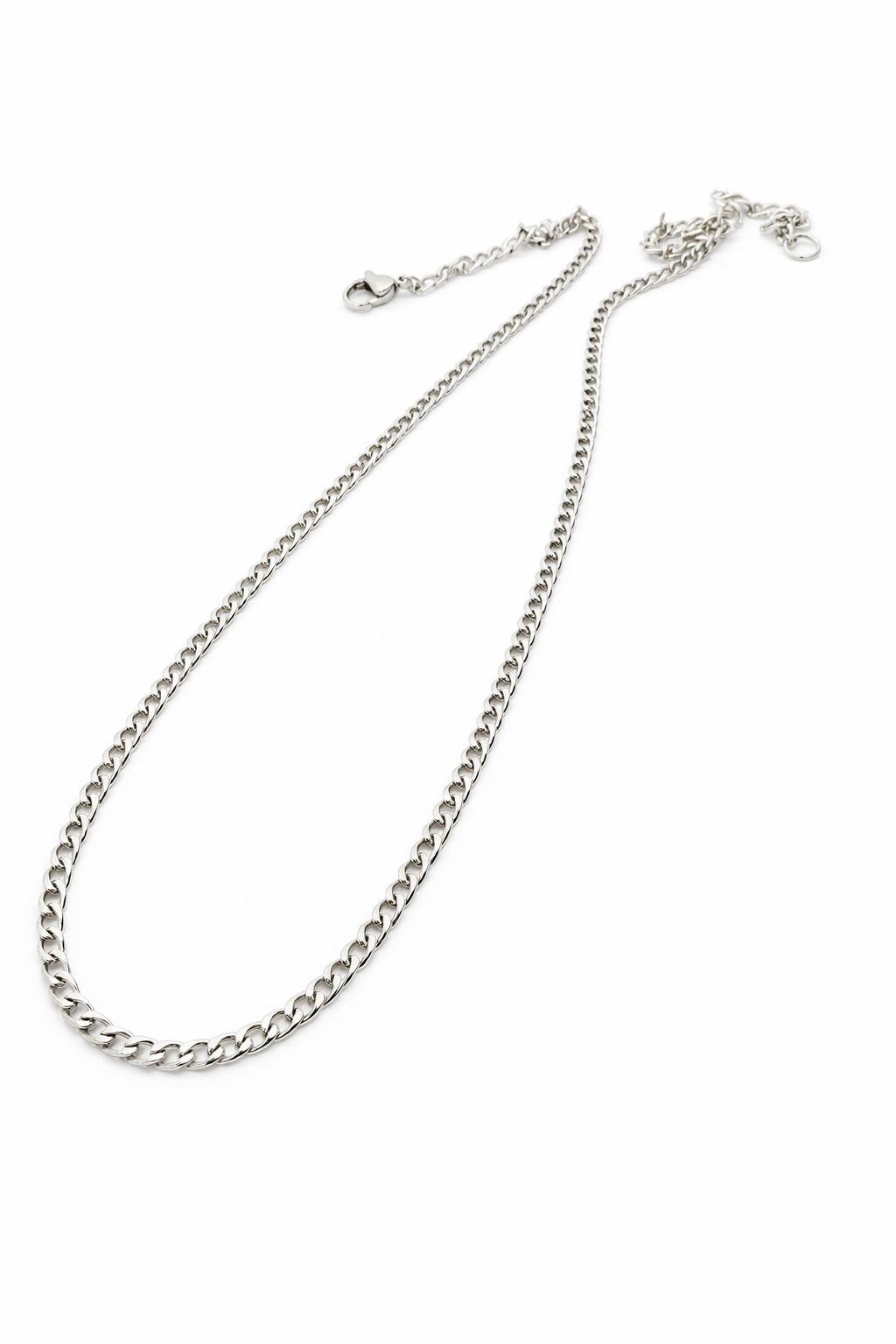Flat link chain, 3 widths