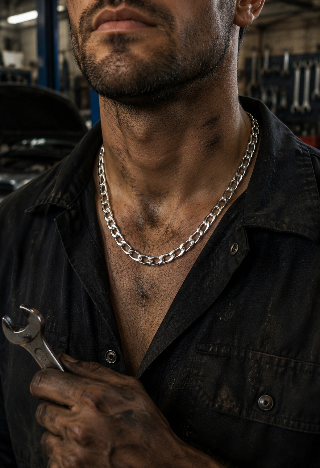 Figaro model chain, 4 widths, unisex 