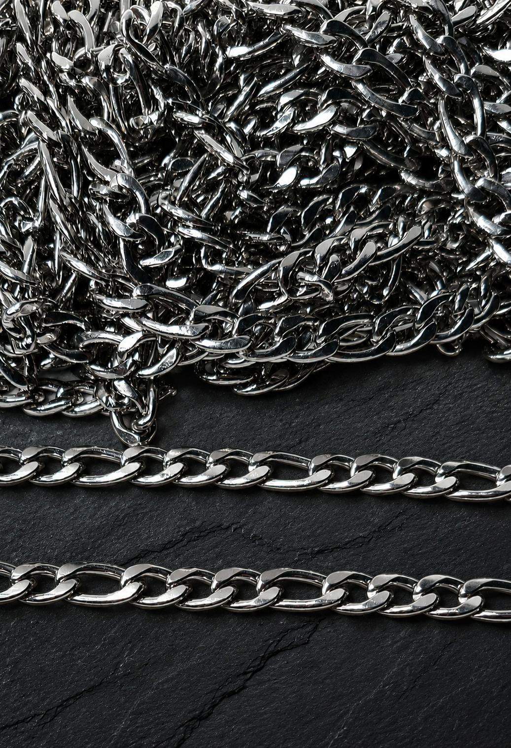 Figaro model chain, 4 widths, unisex 