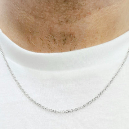 Fine forced link chain, 3 widths 