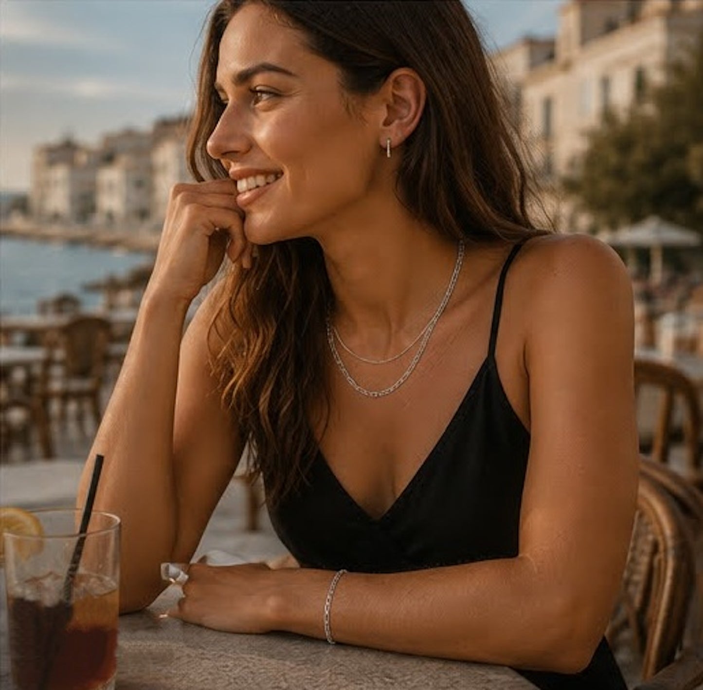 Cadena y pulsera Fígaro 4mm | Acero Inoxidable