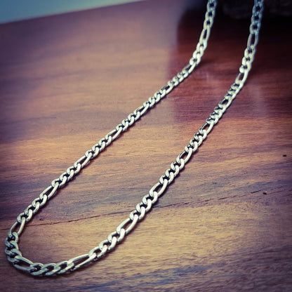 Cadena y pulsera Fígaro 5mm | Acero Inoxidable